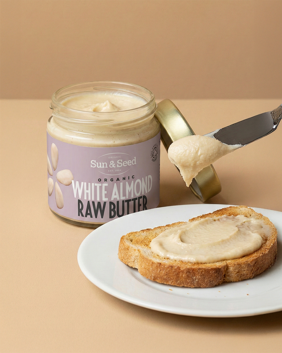 Organic White Almond Butter 200g
