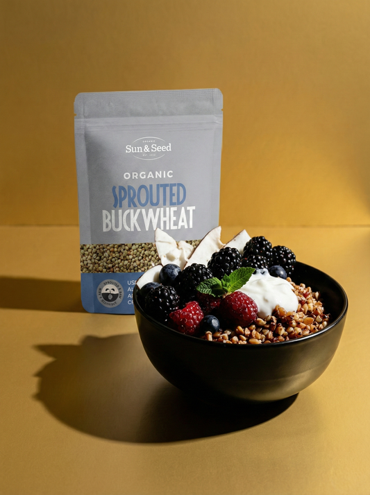 Sprouted & Raw Organic Buckwheat 250g