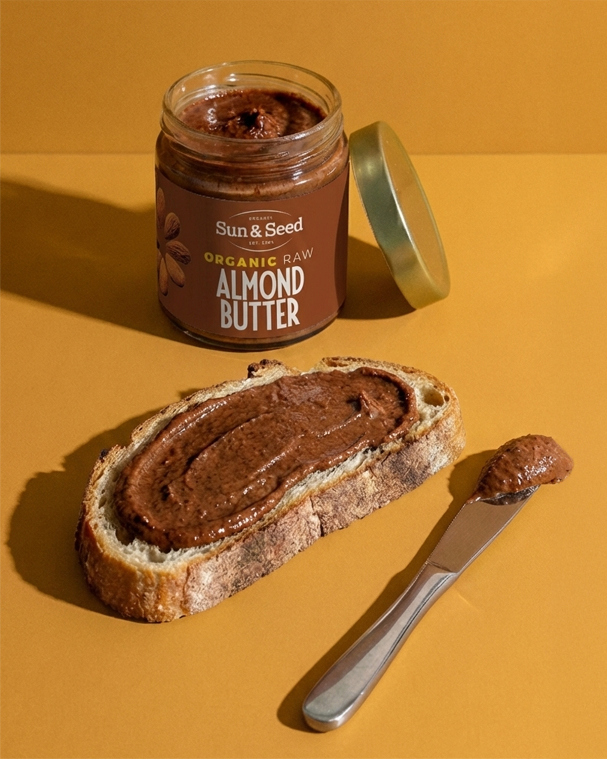 Organic Raw Almond Butter 500g