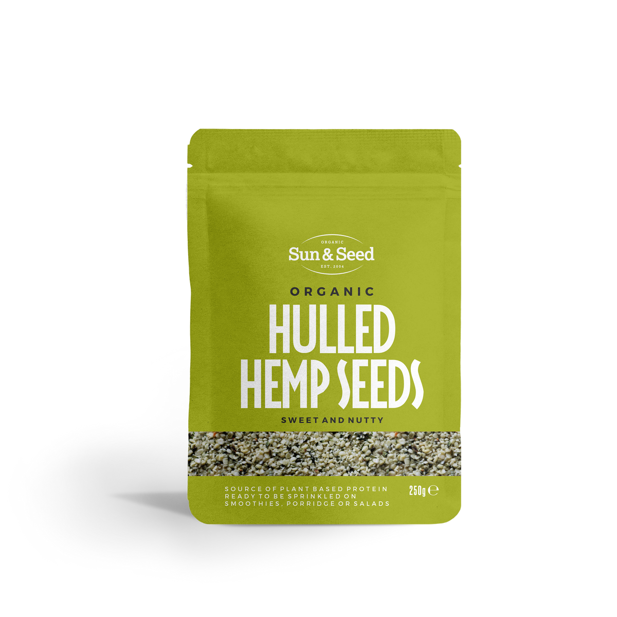 Organic Hulled Hemp Seeds 250g