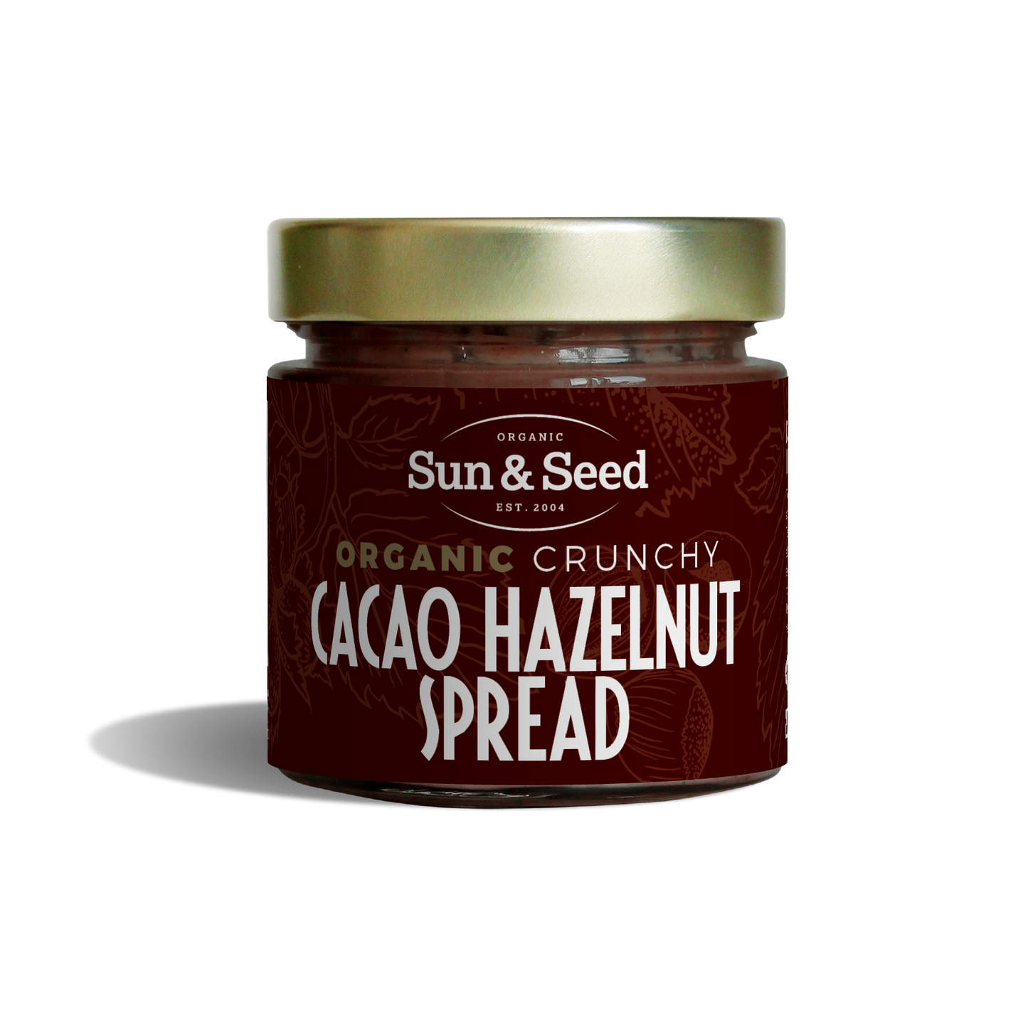 Organic Crunchy Cacao & Hazelnut Spread 200gr