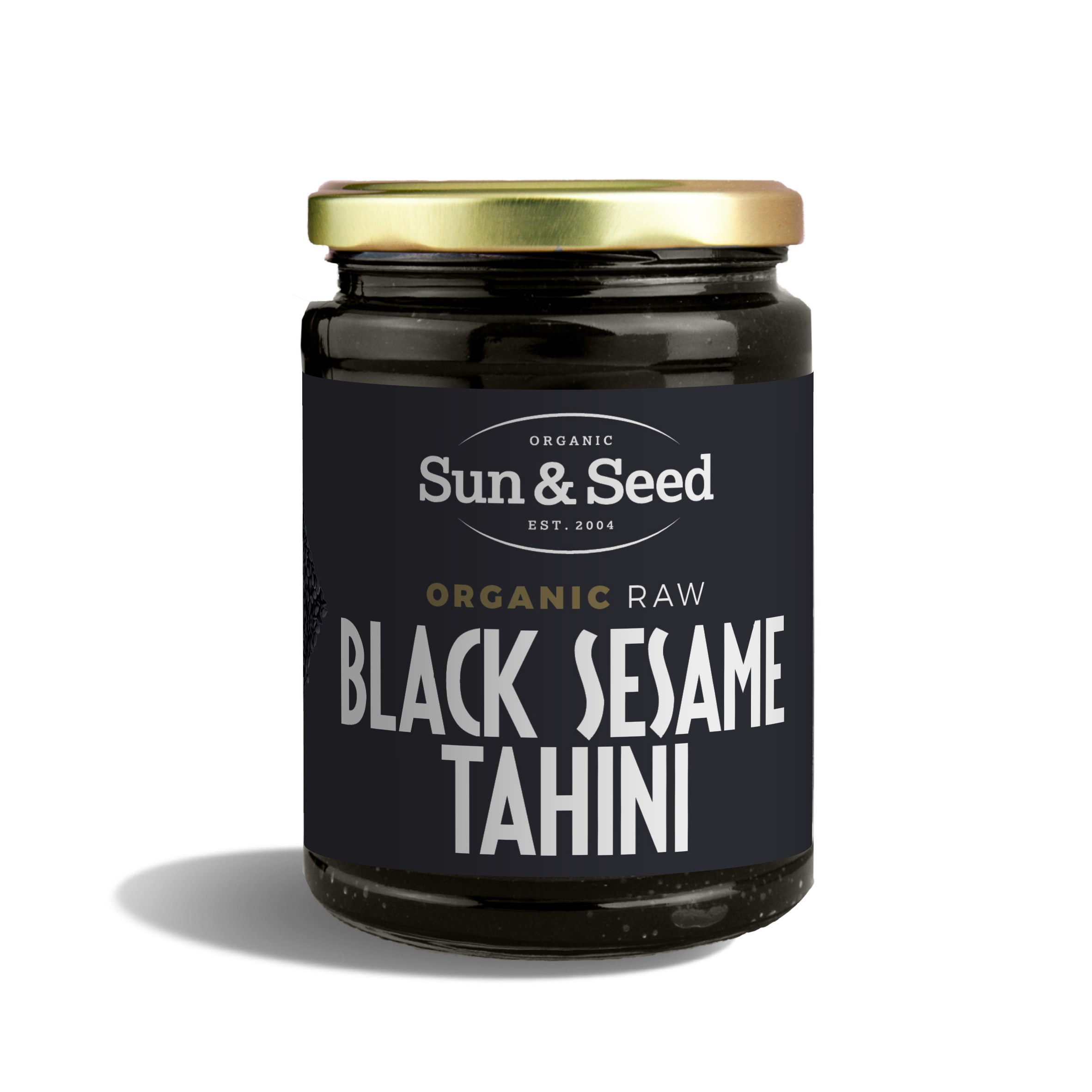 Organic Raw Black Sesame Tahini 500g – Sun & Seed