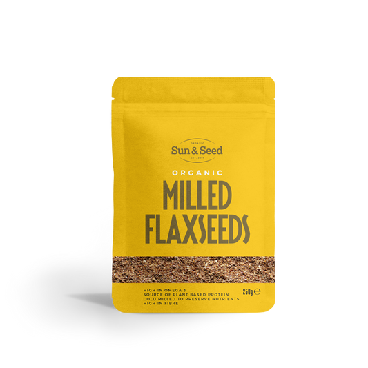 Organic Raw Milled Flax Seeds 250g