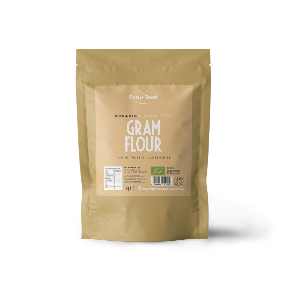 Organic Gram (Chickpea) Flour / Gluten Free 1kg