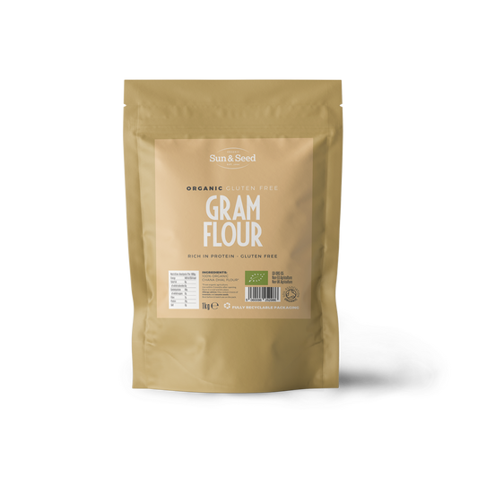 Organic Gram (Chickpea) Flour / Gluten Free 1kg