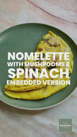 Load and play video in Gallery viewer, Nomelette - The Plant Based Omelette Mix
