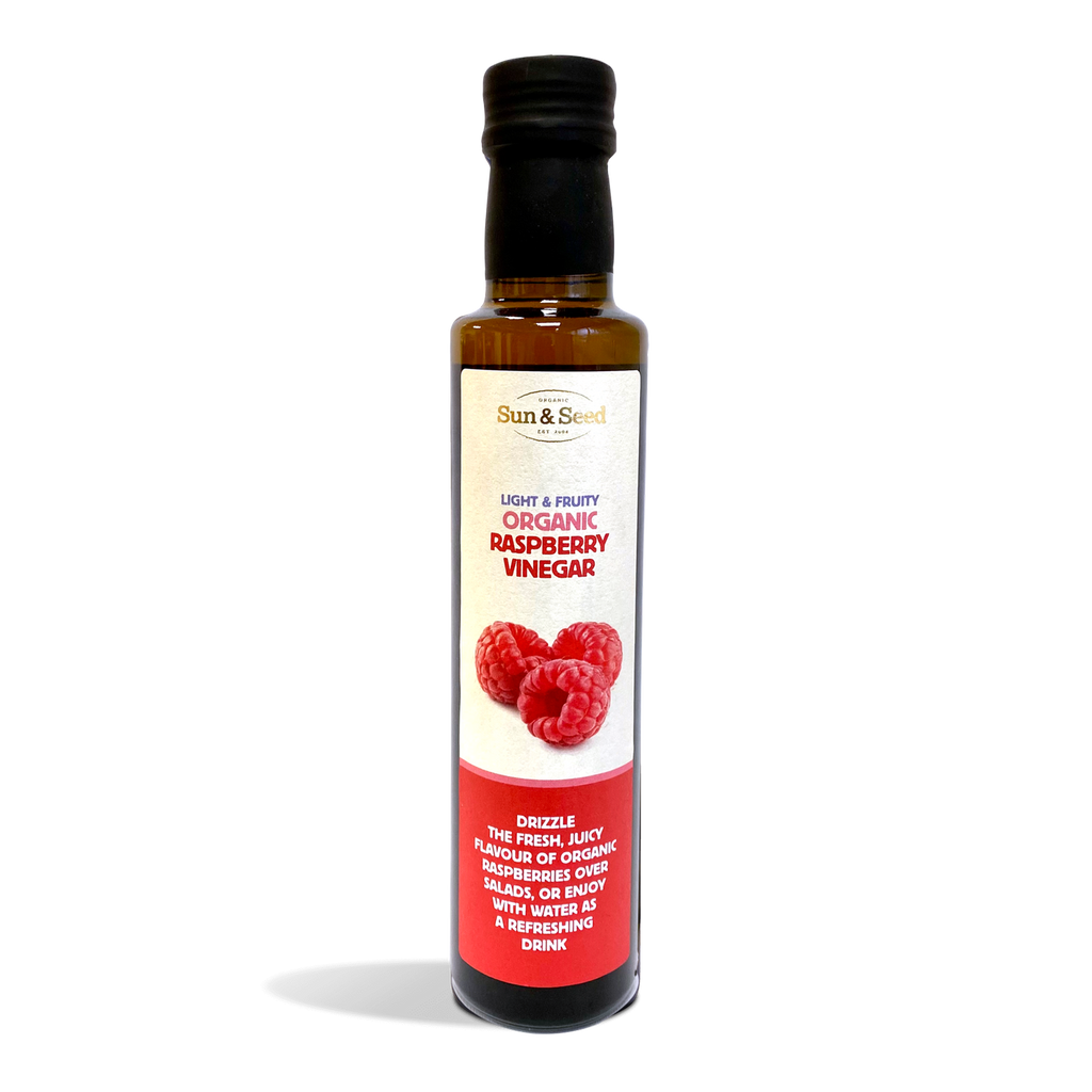 Organic Wild Raspberry Vinegar Sun & Seed