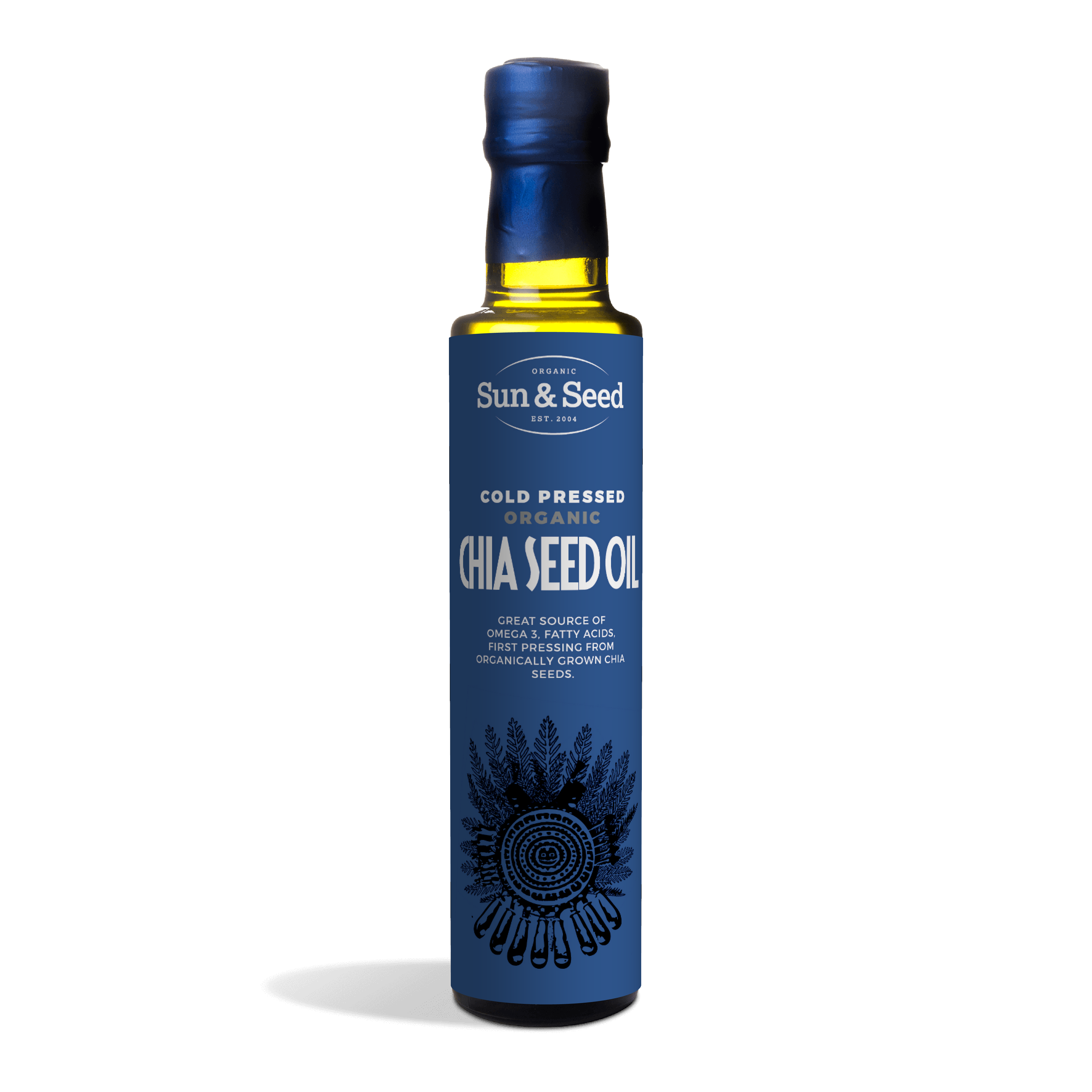 Cold Pressed Organic Chia Seed Oil 250ml Sun Seed Cold Pressed Organic Chia Seed Oil 250ml Sun Seed
