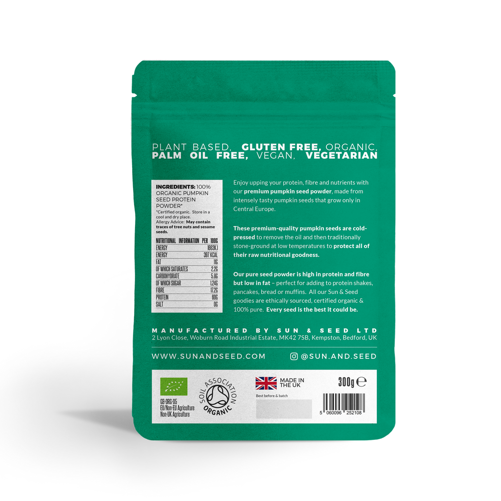 Organic Pumpkin Seed Protein Powder 300g
