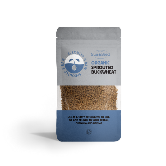 Sprouted & Raw Organic Buckwheat 250g